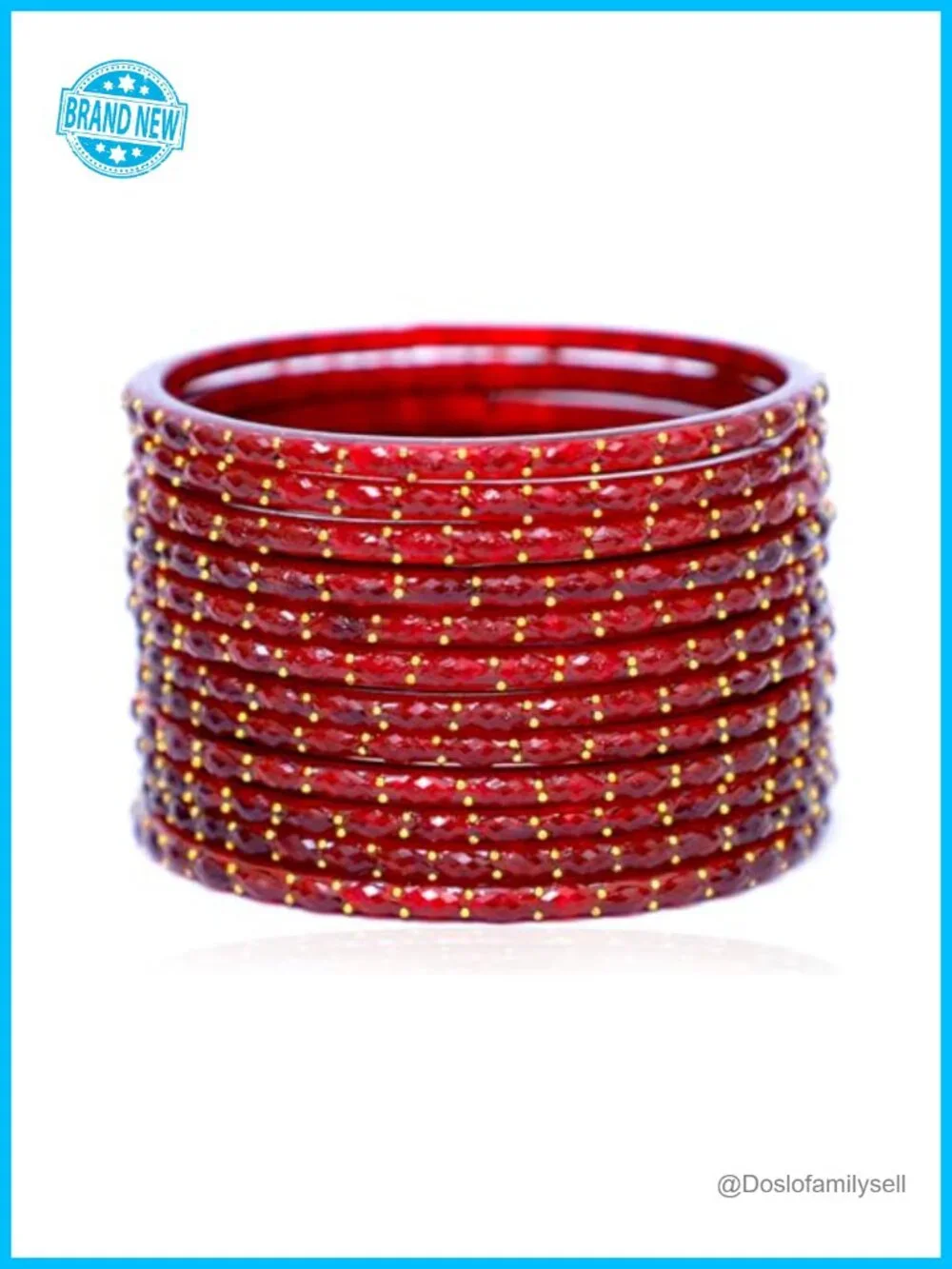 Handcrafted Glass Bangle Set of 12 for Women | Traditional Ethnic Chudi |